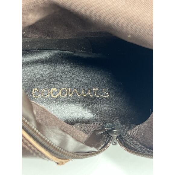 Coconuts by Matisse Cobb Brown Leather Riding Boots with tassel Size 6.5 NEW - Picture 14 of 14